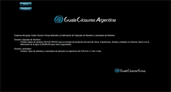 Desktop Screenshot of gualaclosures.com.ar
